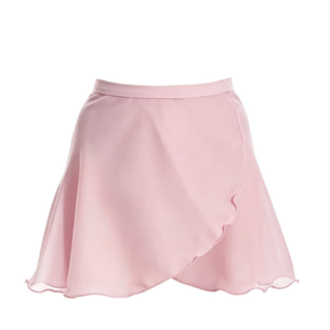 Saia Transpassada em Chiffon para Ballet